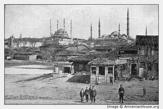View of Adrianople, in European Turkey