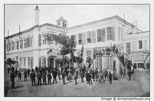 The boy's high school in Smyrna