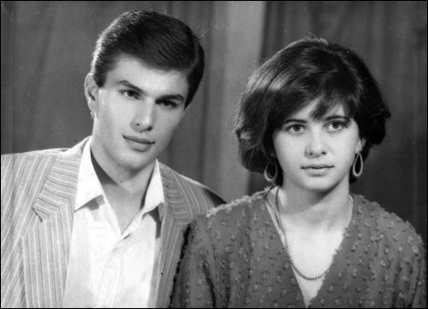 Сын Левон и невестка Эмма