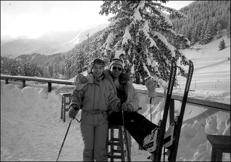 Олег с Мариной в Швейцарии