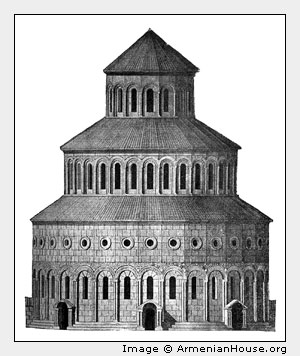 Армянский храм Звартноц