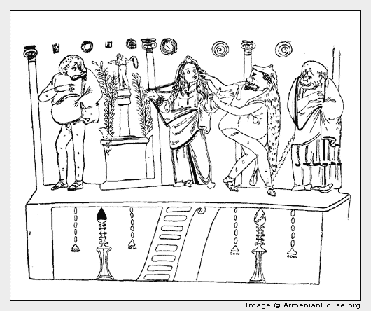 Геракл похищает Авгу