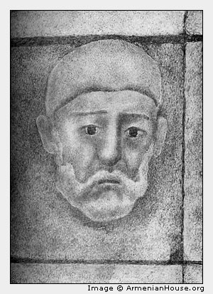 Маска армянского средневекового театра