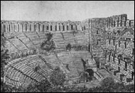 Развалины театра в Аспенде